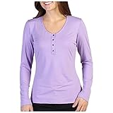 ExOfficio Women's Wanderlux Henley Long Sleeve Shirt