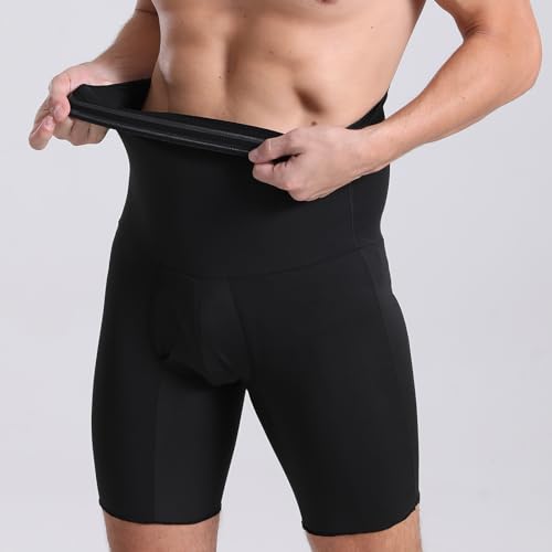 BaronHong Men Tummy Control Shorts High Waist Slimming Body Shaper Compression Shapewear Belly Girdle Underwear Boxer Briefs2