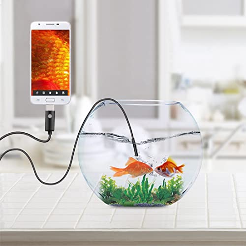 Borescopen Android Windows USB 2-in-1 Borescope, 8 mm 720P HD-endoscoopinspectiecamera, waterdichte semi-rigide… - Image 5