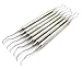 GRACEY CURETTE SET OF 7 PERIODONTAL CURETTES HOLLOW HANDLE