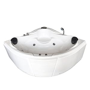 Nieuw bubbelbad Las Vegas model voor 2 personen meet 150 x 150cm wit badkuip