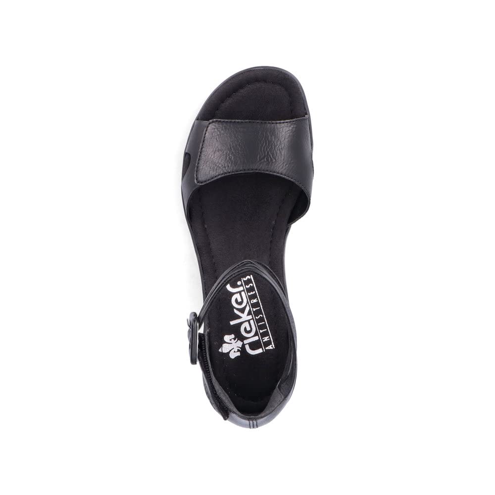 Rieker Damen Klassische Sandalen 68194, Frauen Sandalen