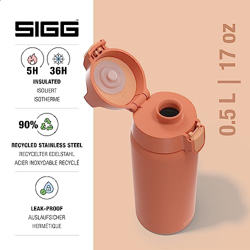 SIGG, Insulated Water Bottle, Shield Therm One, Suitable for Carbonated Beverages, Leakproof, Dishwasher Safe, BPA Free - Image 2