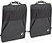 OxGord Kick Mats Seat Protector with Storage Organizer Pocket- 2 Pack - Universal Fit for Car, Truck, SUV, or Van - Rear Auto Bucket Seat Upholstery Protective Cover