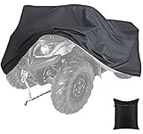 yamaha atc 175 Matériau durable : ces housses pour VTT sont fabriquées en tissu Oxford 210D de haute qualité avec un revêtement intérieur en polyester Ripstop argenté pour protéger votre véhicule de la poussière, du soleil, de la pluie, de la neige et des éléments pour une longue durée de vie.