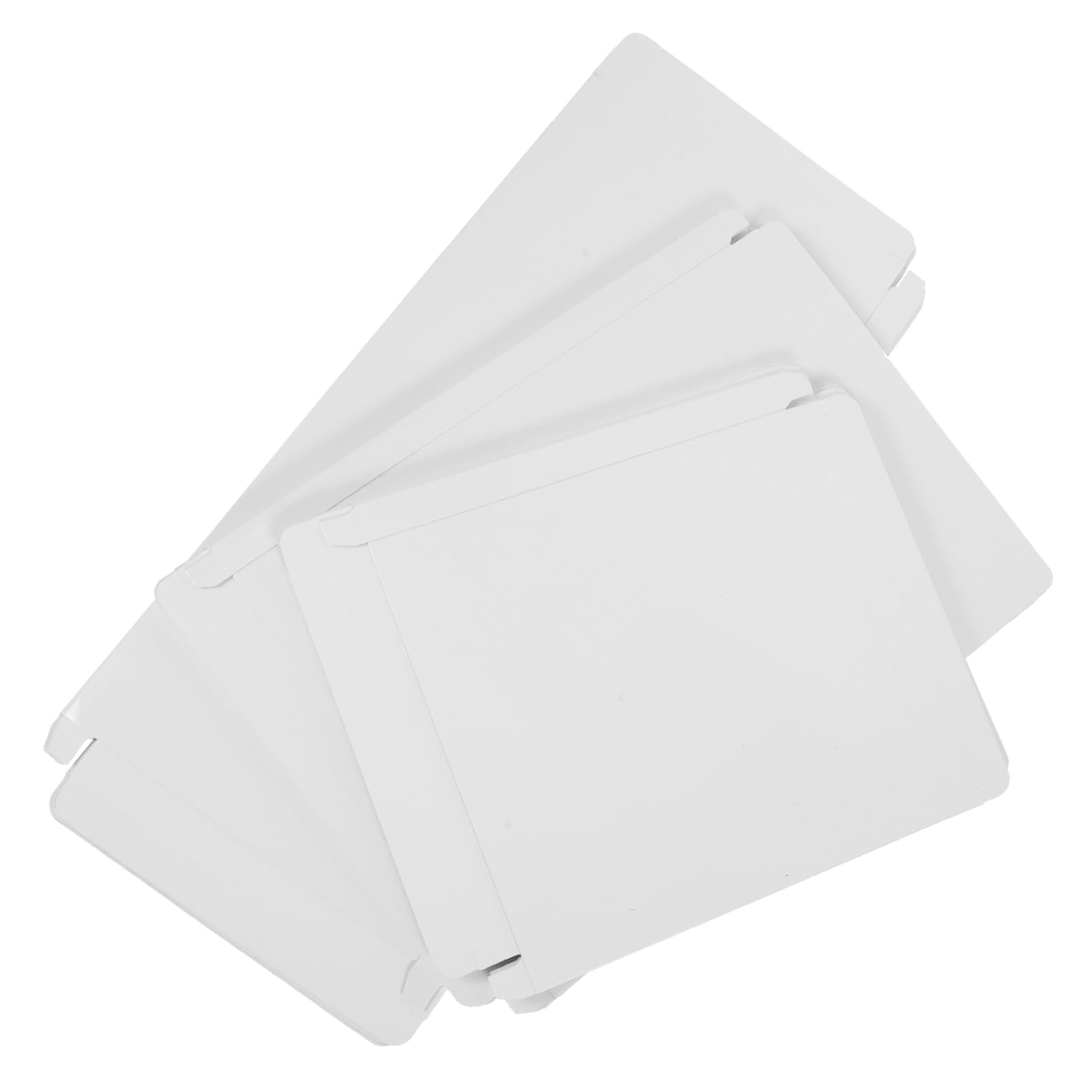 BCOATH Weiße Geschenkboxen aus Papier mit Deckel in 3 Verschiedenen Größen 15 Stück Praktische Geschenkverpackungen für Einzelhandel und Party Favor
