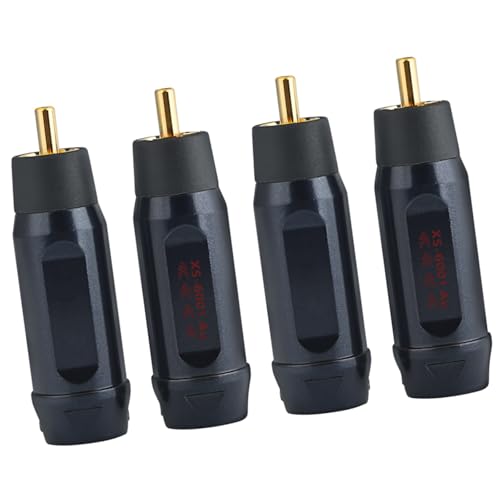 4PCS maschio connettori per progetti carillon e sistemi di saldatura ad alta fedeltà