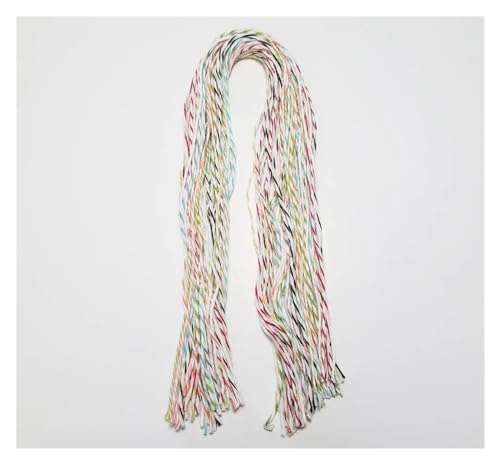 Cuerda de algodón de 1mm e hilo natural de 90cm para etiquetas de ropa 2