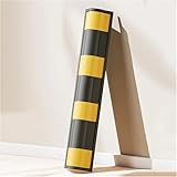 Protection d'angle en caoutchouc réfléchissant pour voiture, rez-de-chaussée, garage, coins muraux (1 pièce, 60 cm)