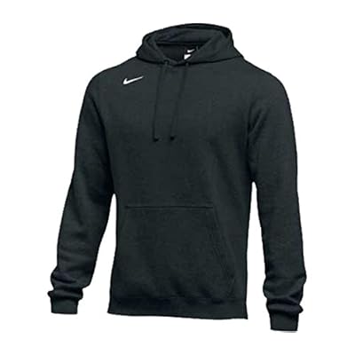 nike dark blue mini swoosh oversized hoodie