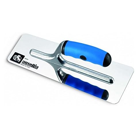 Ausonia - 42841 Stainless Steel plastering Trowel with Extra Shiny Finish 20x8 Cover