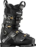 Salomon Damen Botas ALPINAS S/MAX 110 Ski-Stiefel, Black/Gold Glo, 35/36 EU