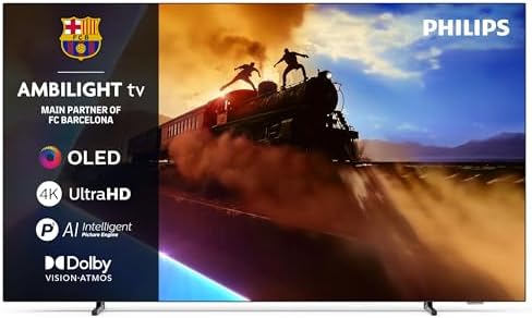 Philips Ambilight 55OLED760 4K OLED Smart TV - 55 Inch Display wi...