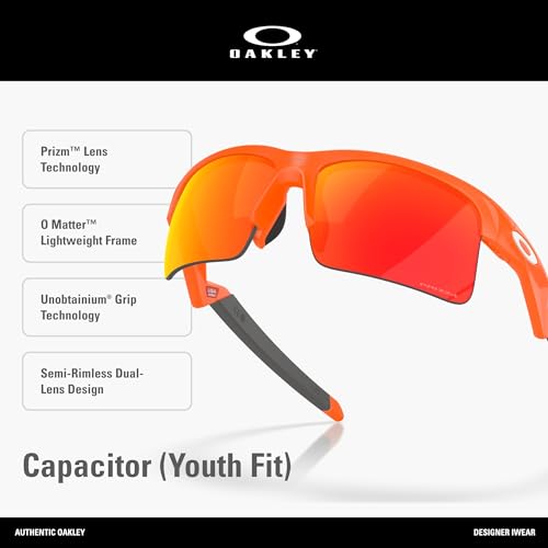 Image of Oakley Capacitor OJ9013 Rectangle Junior Sunglasses for Boys for Girls