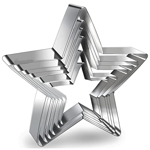 6-Piece Star Cookie Cutter Set