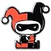 Ata-Boy DC Comics Harley Quinn Chibi 3/4" Full Color Enamel Pin