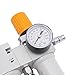 Ongniong Air Filter Pressure Regulator Water/Oil Trap Separator for Tire Changer, Tire Changer Air Pressor 145Psi,w/Press Gauge Mounting Bracket