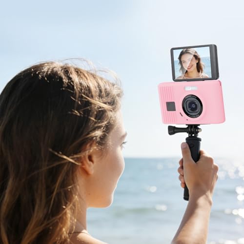 Funda de silicona para cámara Kodak Pixpro C1 rosa miniatura 6