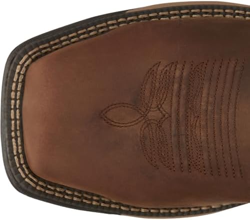 Justin Original Workboots Womens Stampede Rush 8" Waterproof Square Composite Toe Work Safety Shoes Casual - Brown - Size 9 B | Image 3