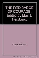 THE RED BADGE OF COURAGE. Edited by Max J. Herzberg. B004YQ7M5M Book Cover