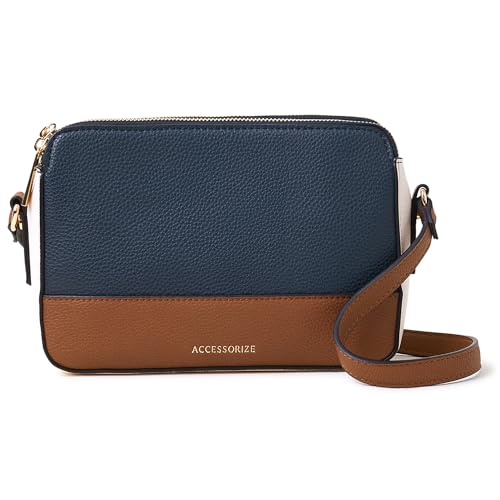 Buy Accessorize London Women's Blue Suede Sling Bag| crossbody bag
