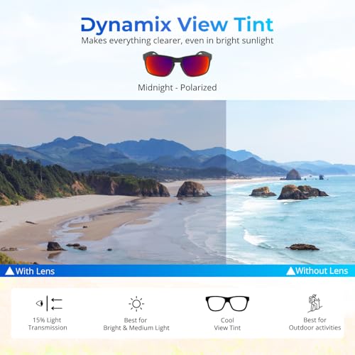 Image of Dynamix Polarized Replacement Lenses for Oakley Holbrook OO9102 | Easy To Install | Fit Perfectly