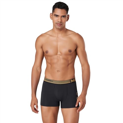 Image of Macroman M-Series MW Signature Collection By Rohit Bal Premium Supima, Modal, Spandex Mens Trunks