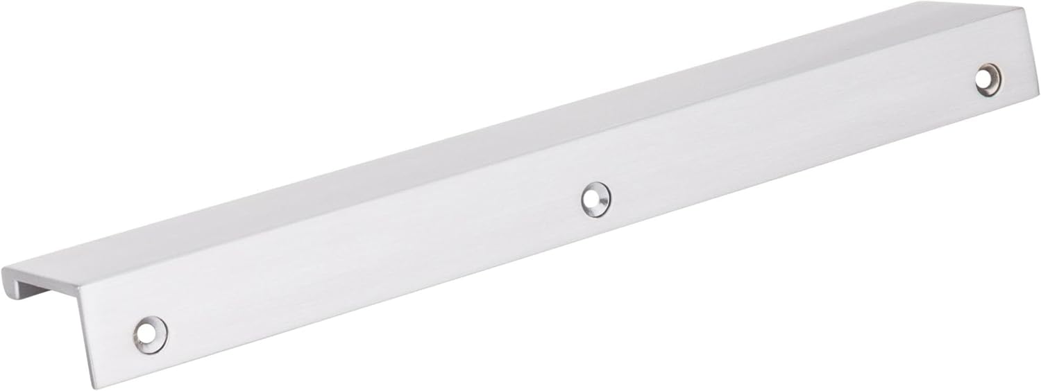 Hardware Resources Elements A500 Edgefield Collection Cabinet and Furniture Handle Pull (8" Overall Length, Satin Nickel)