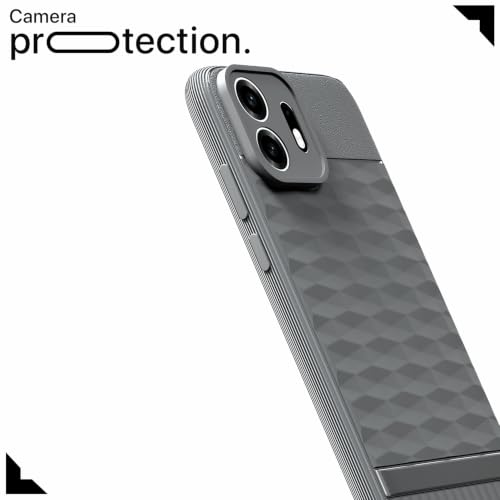 Image of Outlouders Back Cover for OnePlus N6 5G | Full Camera Protection | TPU Soft Flexible Shockproof Bumper Case (Grey)