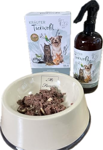 KE-pet Kräuter fürs Tierwohl 500ml, 50 fermentierte Bio-Kräuter, für Hunde und Kleintiere