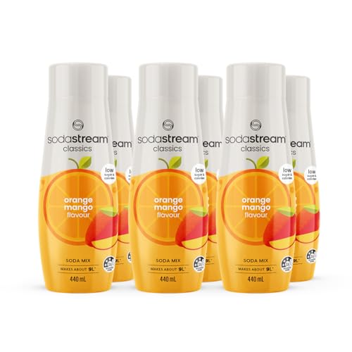 Sodastream Zeros Orange Mango Drink Mix