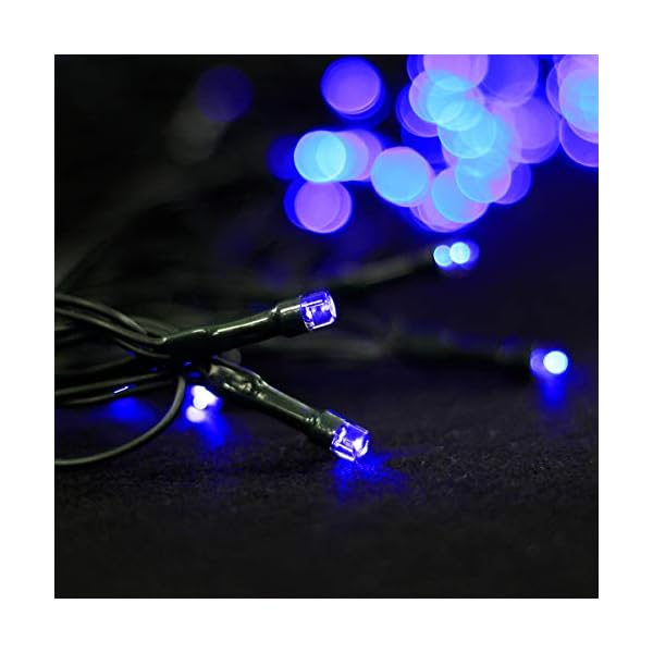 Tuokay, Innen Lichterkette mit Stecker, 23m 200 LED 8 Modi Wasserdicht Weihnachtsdeko, Dekorative Weihnachtsbeleuchtung… – Bild 4