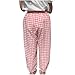 Toddler Pull Up Loose Gingham Girls Pants Casual Lightweight Trousers Elastic Waist Comfy Pants Regular Fashion X-287 Yellow Boyyy Girrll Year 2-3 Years