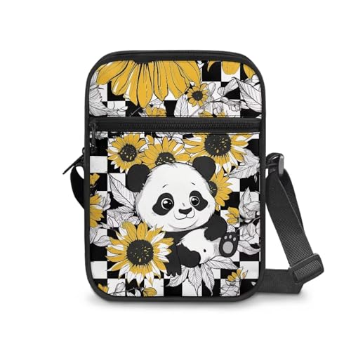 Small Messenger Bags Purses for Women Crossbody Shoulder Bag with Zipper Pockets - Main Image