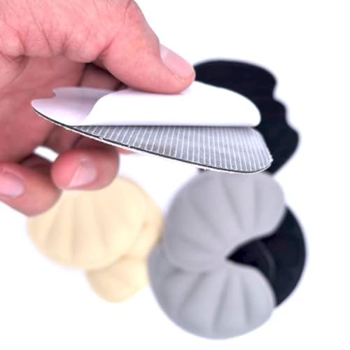 5 pares de almohadillas antideslizantes para lengüeta de zapatos miniatura 3