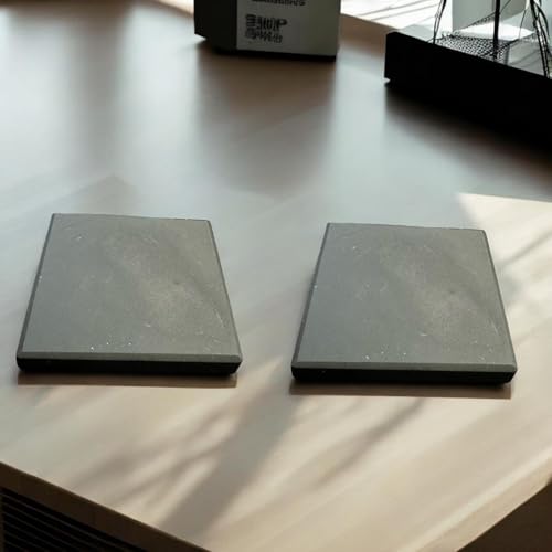 2 Black Scratch Stones Double Sided 2