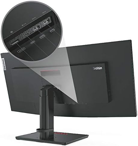 Lenovo ThinkVision T34w-20 - Computer Monitor LED 34, 3440 x 1440 Ultra WQHD, Black Lenovo ThinkVision T34w-20 - Computer Monitor LED 34, 3440 x 1440 Ultra WQHD, Black