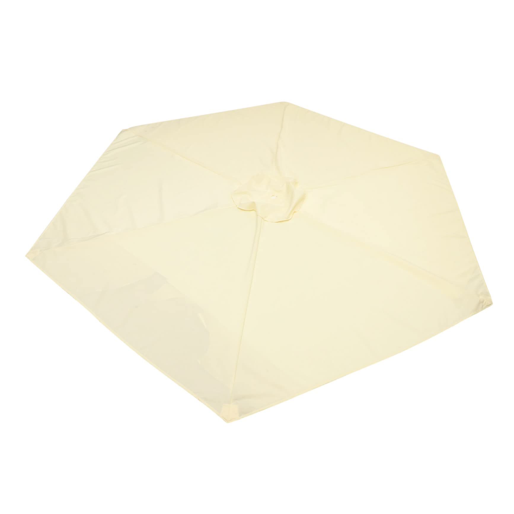 Telo di Ricambio per Ombrellone da Giardino 2, 7m Beige | Poliestere Filato, Protezione dal Sole e Dalla Pioggia, Atmosfera Estiva, Ventilazione Integrata