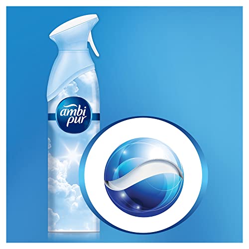 Miniatura 5 de Ambipur Flor Exótica Ambientador En Spray 185ml x 8, Con Una Fragancia El Doble De Duradera Que Elimina Olores Y Deja Un Aroma Fresco Y Ligero