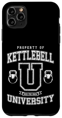 Kettlebell University �r���e�[�W �o�[�V�e�B �t�B�b�g�l�X �W�� ���[�N�A�E�g �X�}�z�P�[�X iPhone 11 Pro Max �p