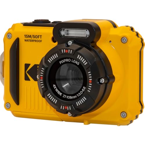 Kodak WPZ2 Rugged Waterproof Shockproof Dustproof Wifi Digital Camera 16Mp 4X Optical Zoom 1080P Full Hd Video Vlogging Camera 2.7 Inch Lcd thumb #2