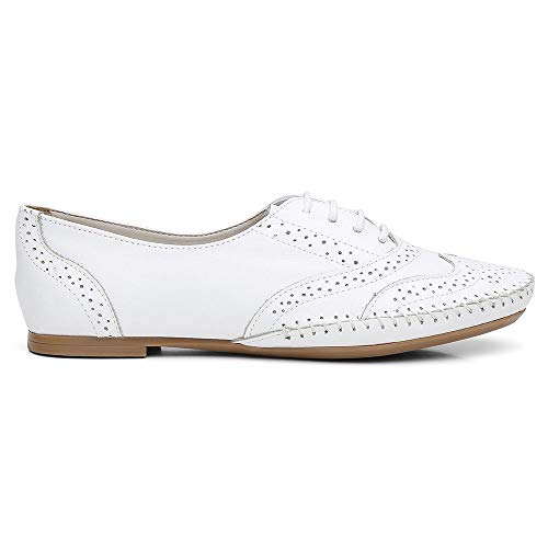 Oxford em Couro 15360 QQ Casual Branco 36