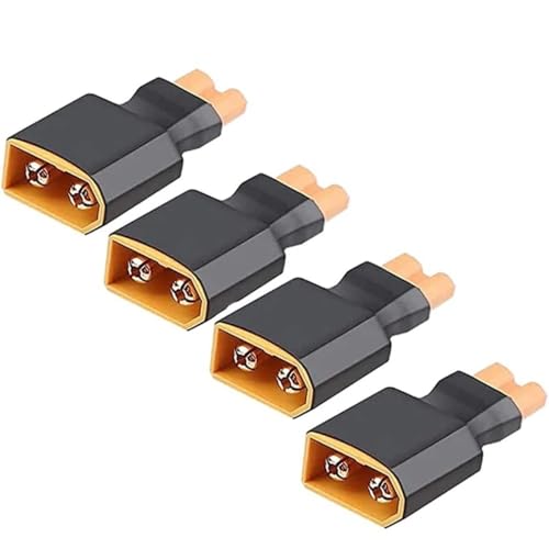 Adaptateur XT60 mâle vers XT30 femelle pour batterie Lipo de drone FPV