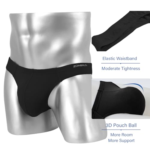 YINYOUYU Mens Thongs Underwear Bulge Enhancing Pouch Low Riese G String Sexy T-Back Butt-Flaunting Multipack4