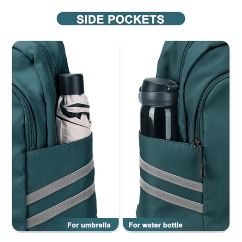 coofay Gym Backpack for Women Waterproof Backpack with Shoe Compartment Lightweight Travel Backpacks Workout Sports Backpacks Large Gym Bag