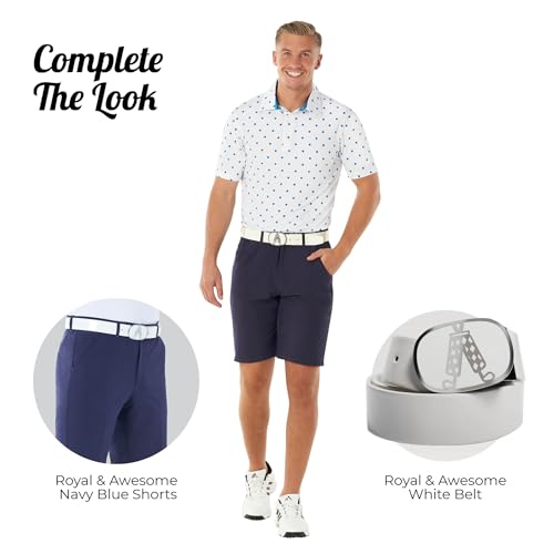 Image of Royal & Awesome Men Golf Shirt