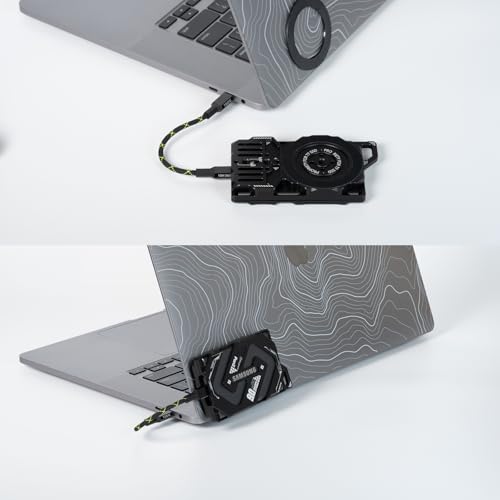 Magnetic Aluminum Expansion Case for Samsung SSD T7 - with 1/4 Screw Mounting (Black) - image 3