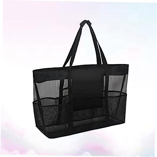 Luxshiny 2 Peças Saco De Malha De Banheiro Saco De Brinquedos De Areia Bolsa De Praia Homem
