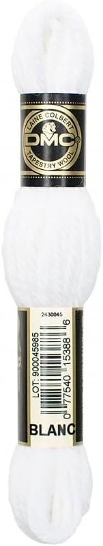 DMC 4 Ply Tapestry Wool 8m Blanc - per Skein