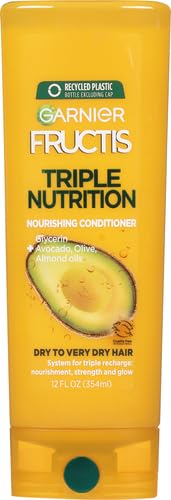 Garnier Hair Care Fructis Triple Nutrition Conditioner, 12 Fluid Ounce - Image 3